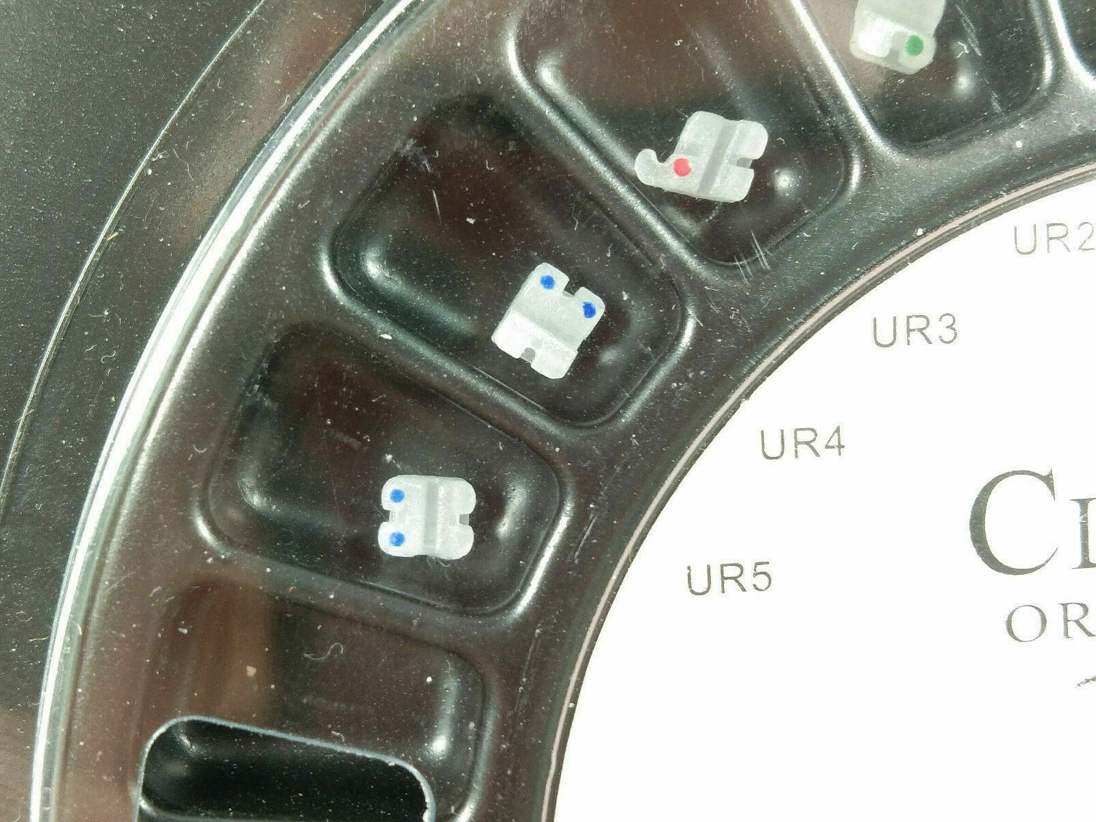 Dental Orthodontic Ceramic Bracket Mini Roth/MBT 022/018 3hook/345hook Class One