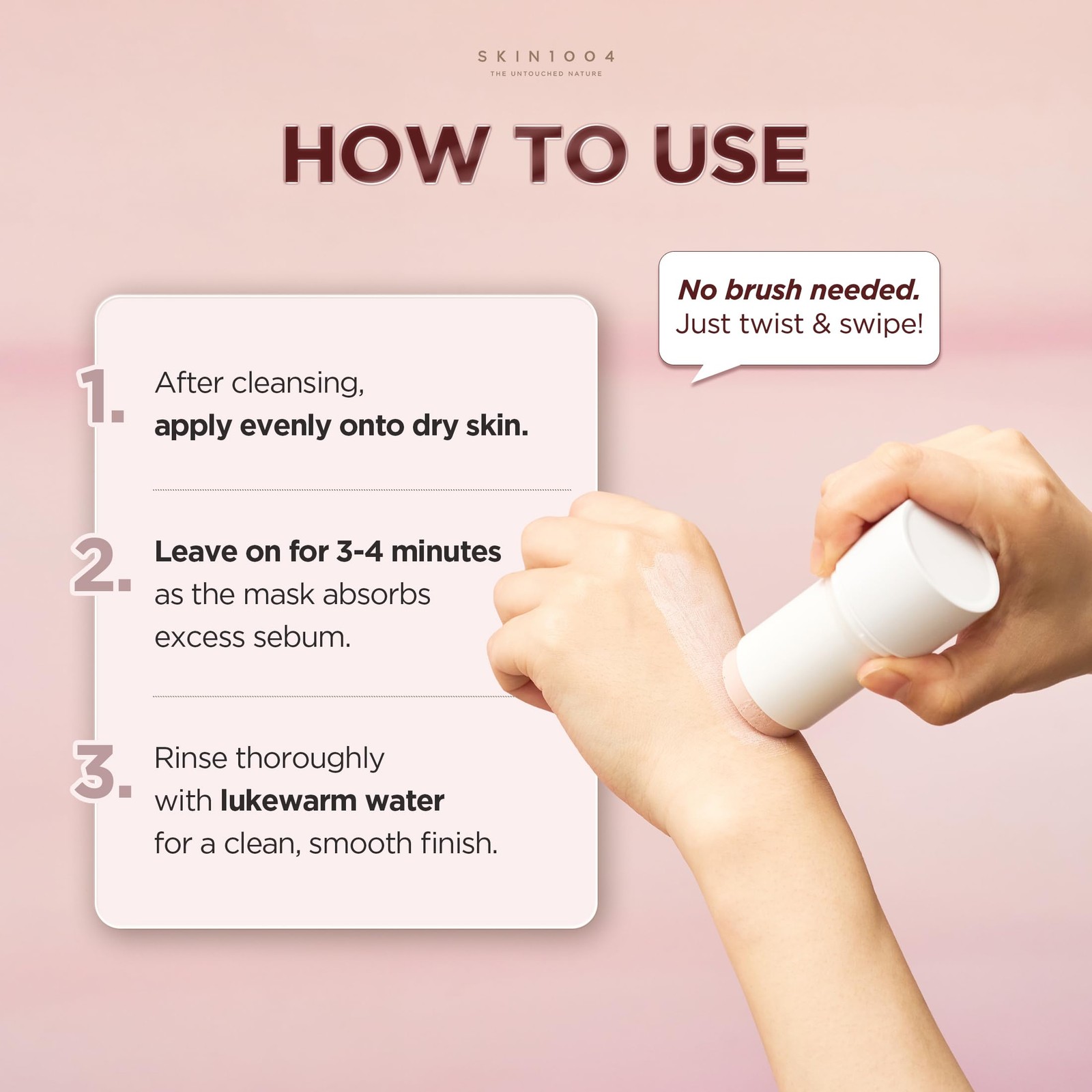 [Hudson’s Pick] SKIN1004 Poremizing Quick Clay Stick 0.95 Ounce (Pack of 1)