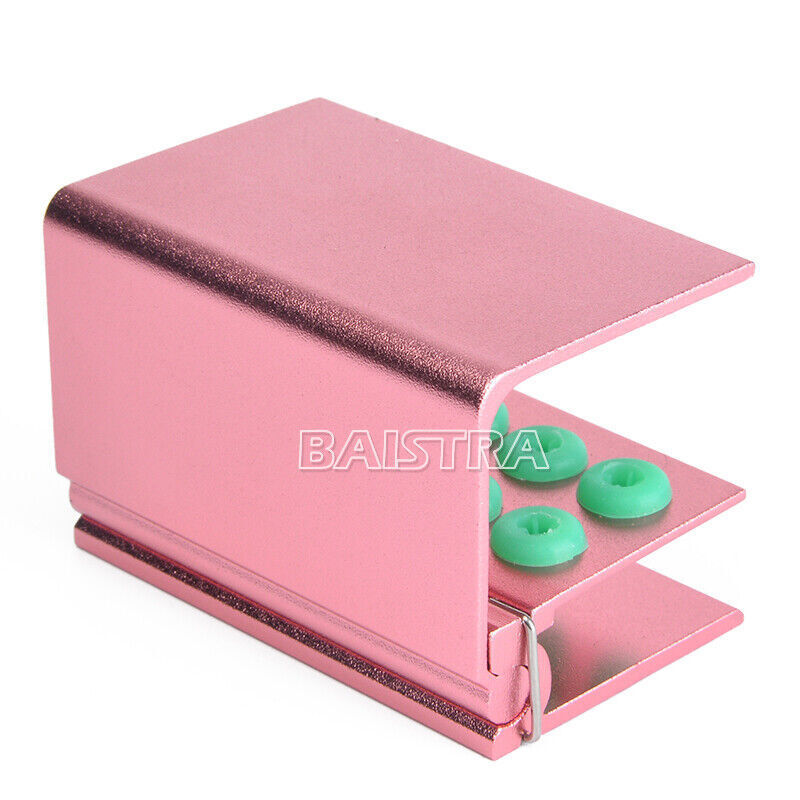 Dental Burs Holder Block 10 Holes/16 Holes with Silicon Cover FG RA Autoclavable