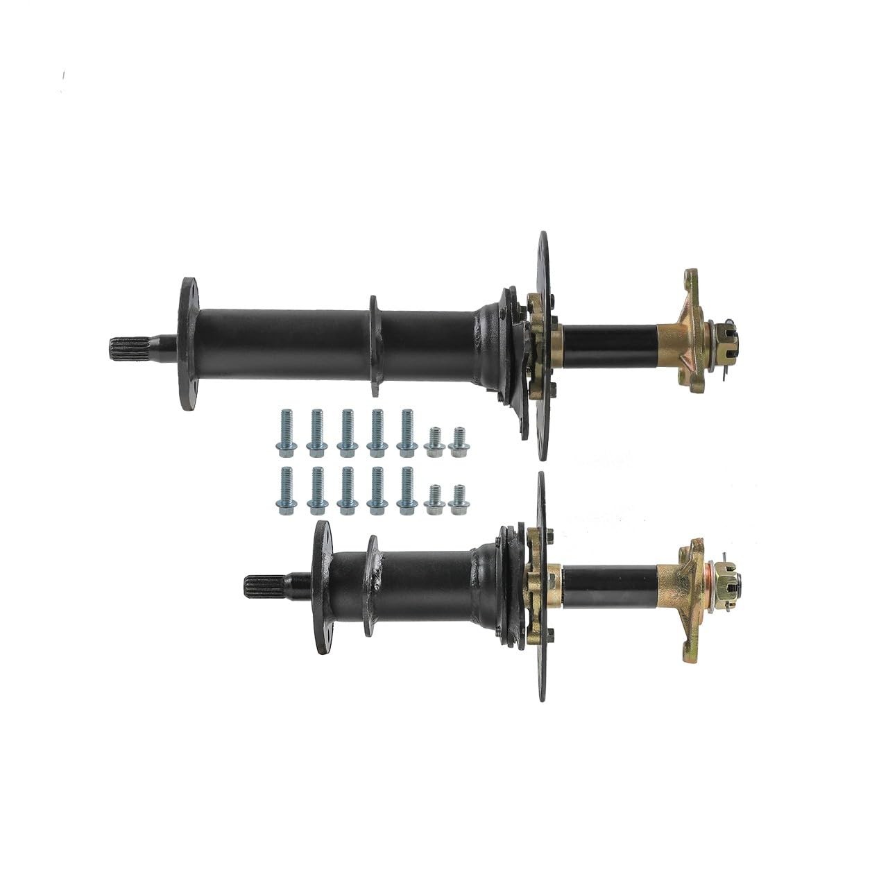 48V 1000W Rear Diff Axle Kit Brushless Motor 30 Inch Go Kart ATV Golf Cart Quad