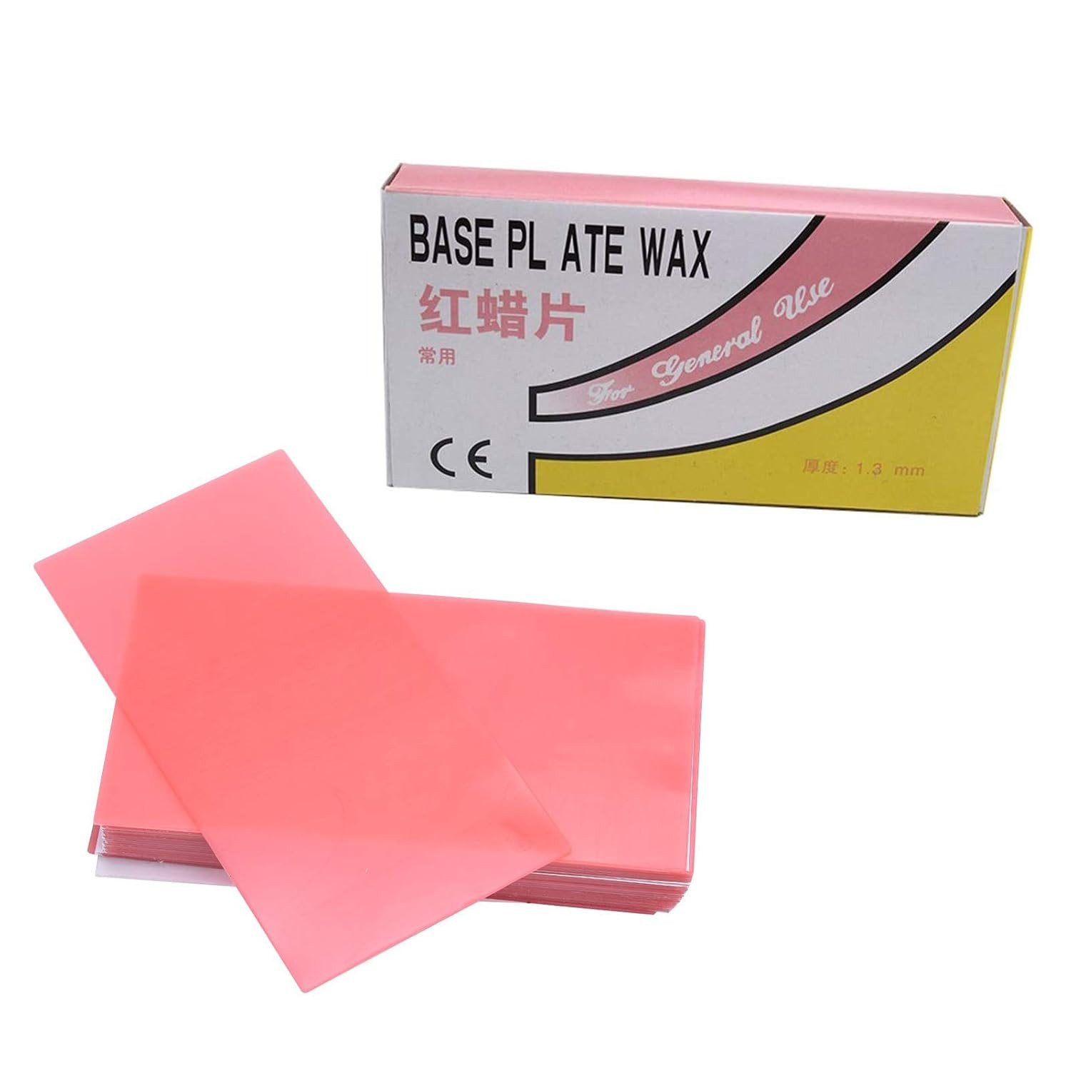 Lab Base Plate Red Utility Wax Sheets for Dental Use (20PCS)