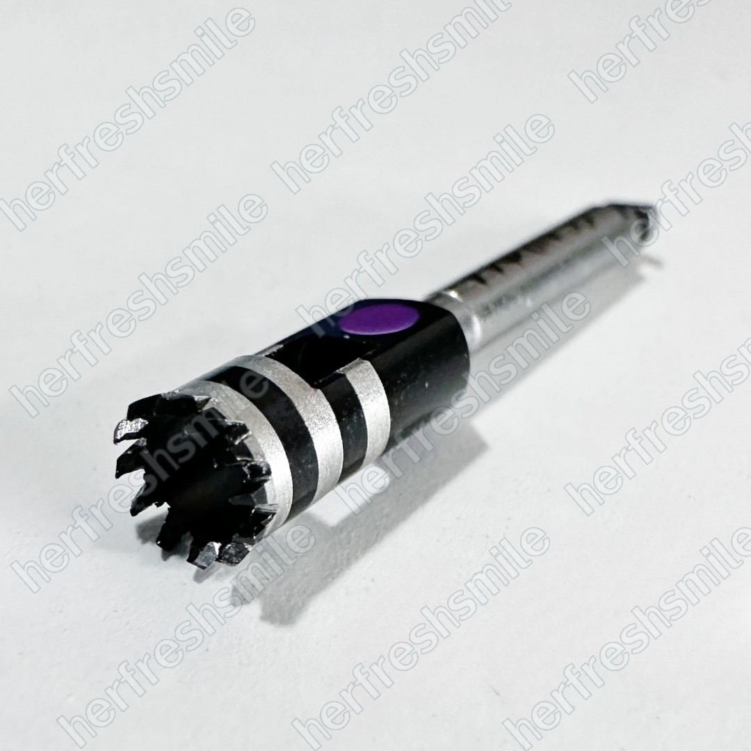 Dental Bone Mill with Guide Conical Connection Burs Trimming Drills Fit Nobel