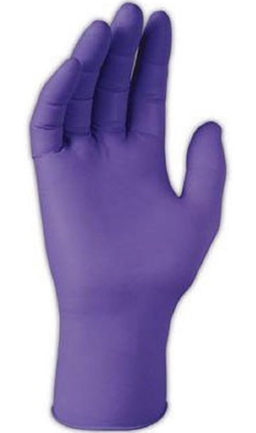 Halyard Large Purple Nitrile Powder-Free Exam Gloves 500 PACK