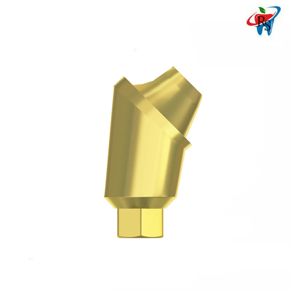 10x Dental Angulated Titanium Slim Multi Unit 1.4mm 45° Int Hex 2.0 Connection