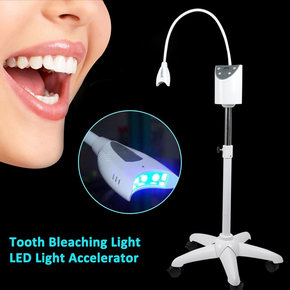 Dental Mobile Teeth Whitening Light LED Cold Light Lamp Tooth Bleaching Machine