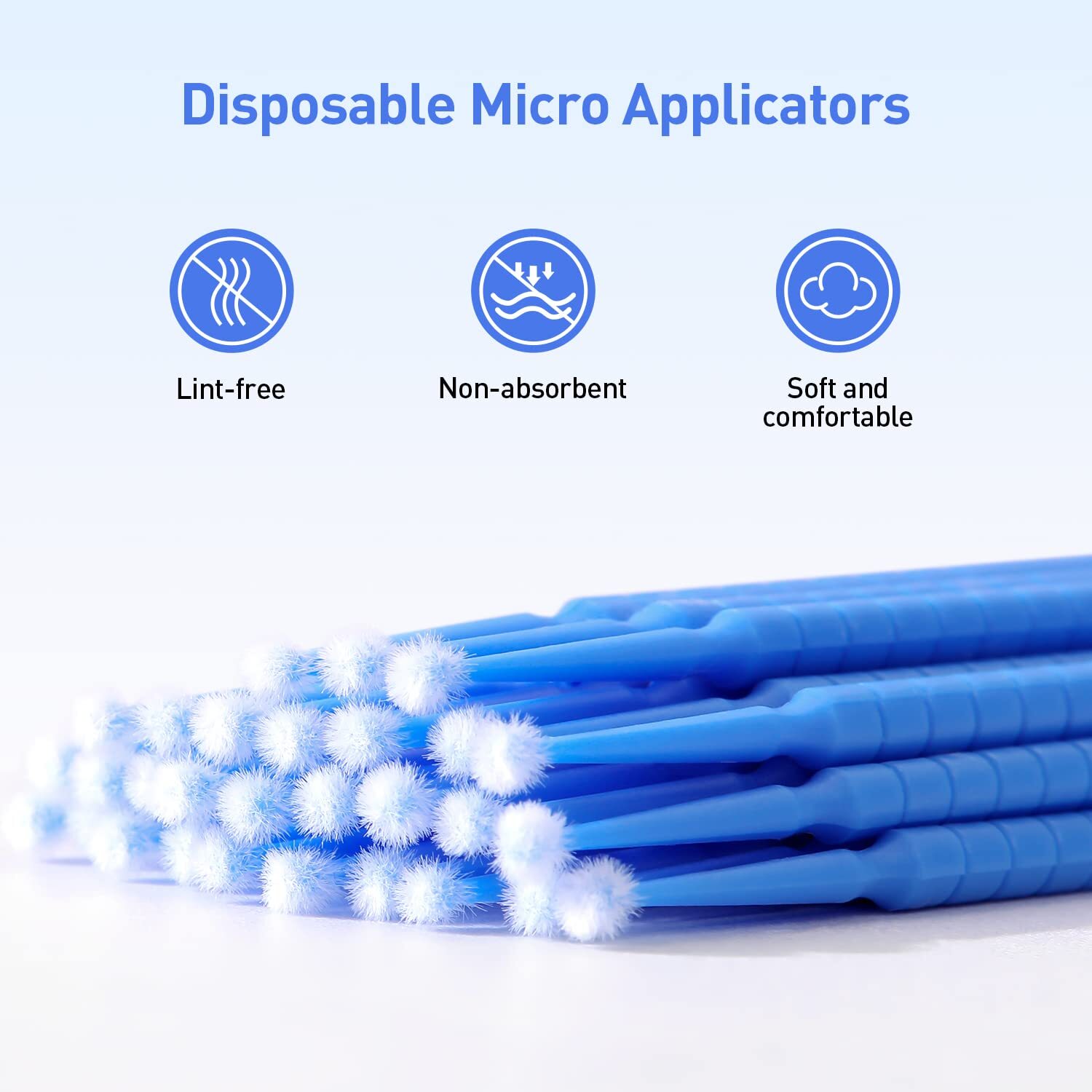 2000PCS Dental Microbrush Disposable Applicators Tips Micro Brush Cleaning