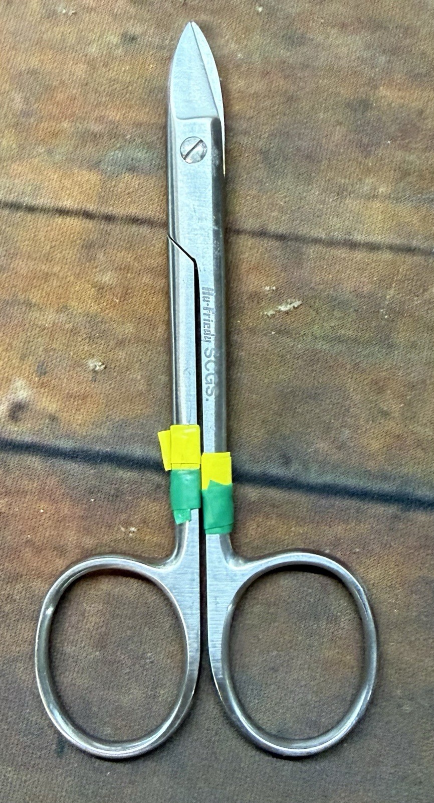Hu-Friedy SCGS Surgical Crown Gold Scissors German Stainless Dental Cutter