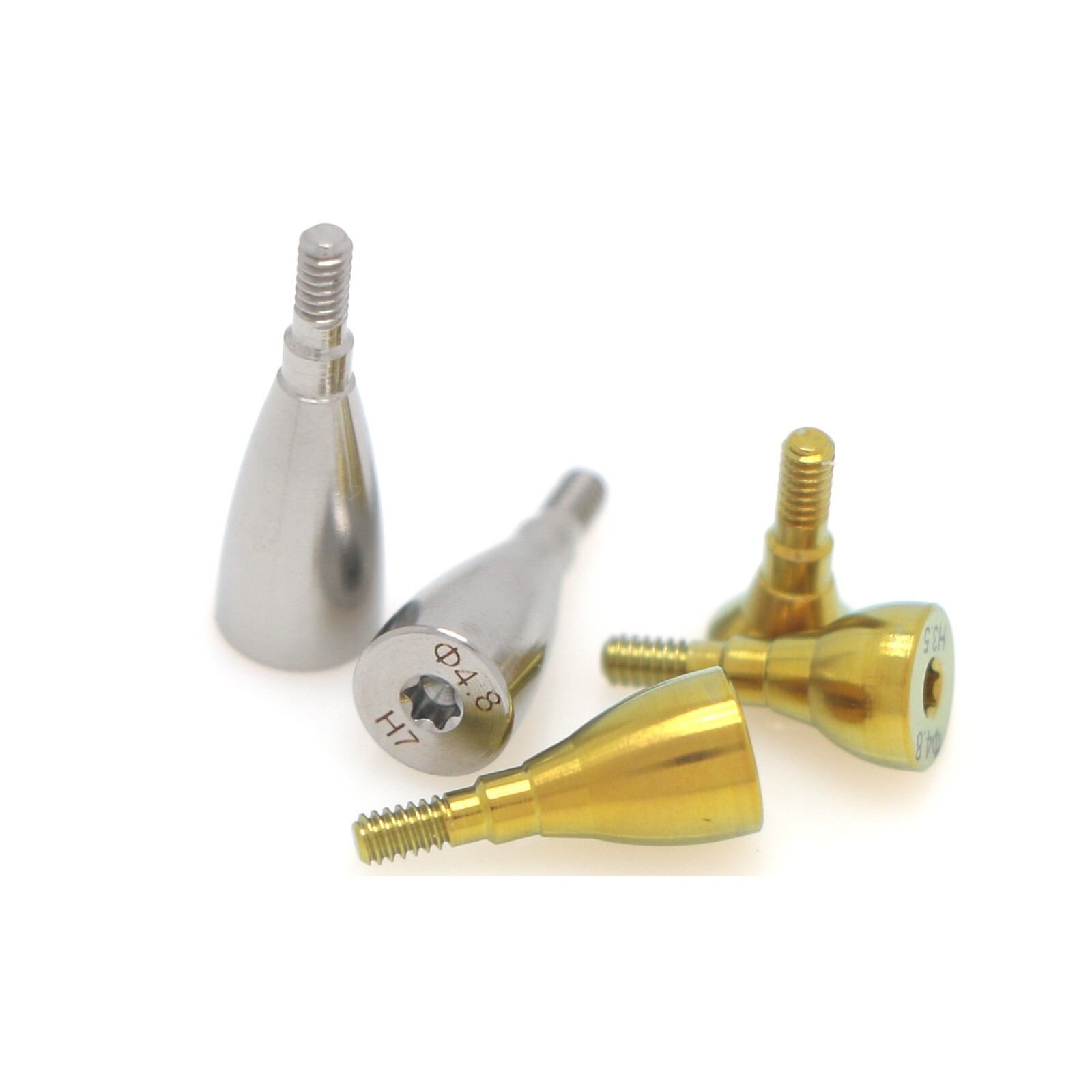 US Dental Healing Abutment Healing Closure Cap Mini Fit Straumann ITI Ø3.6/4.8mm