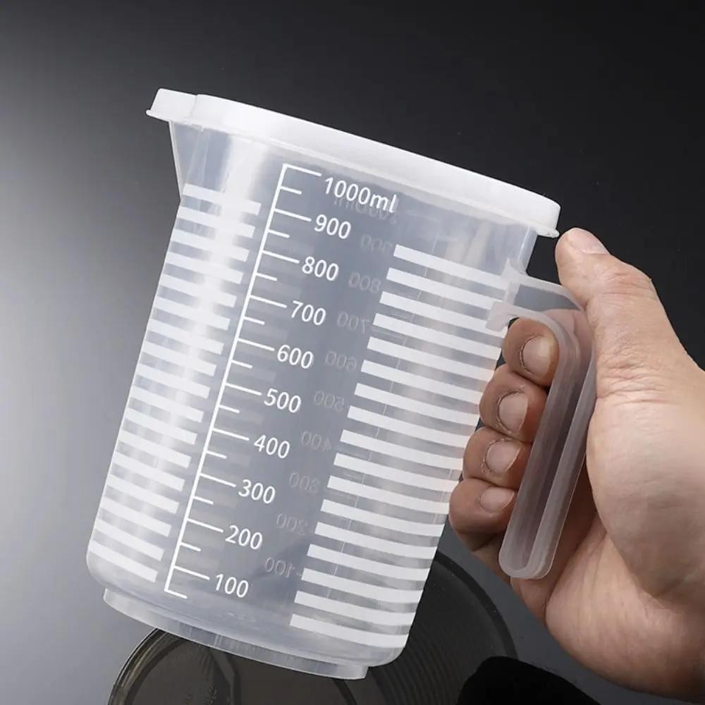 1000 ml Plastic Measuring Cup Thickened Food Grade Beaker With Scale