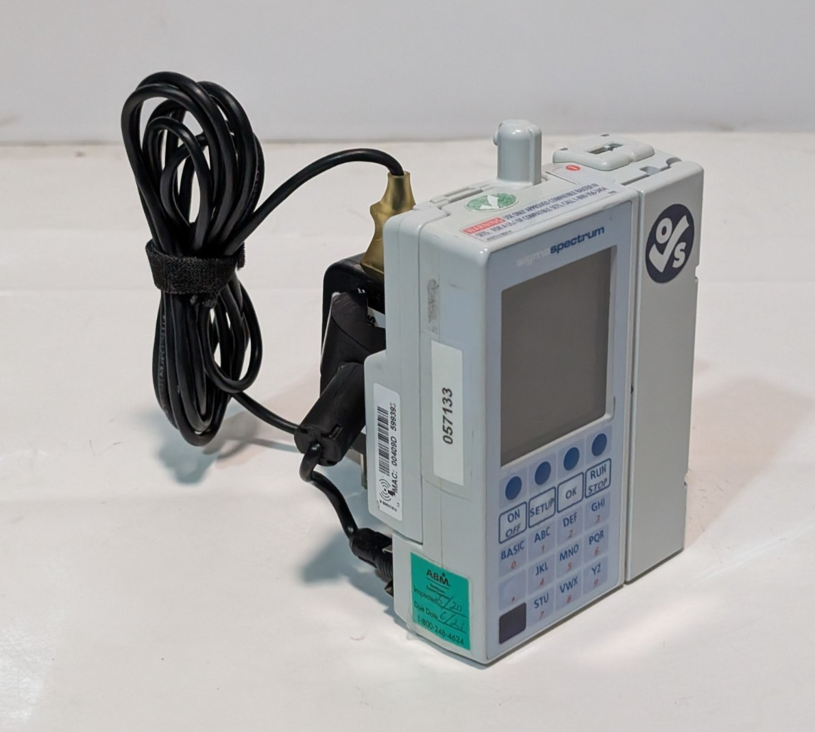Sigma Spectrum with 35162 Wireless 9VDC Battery Module and 35727 Charger Adapter