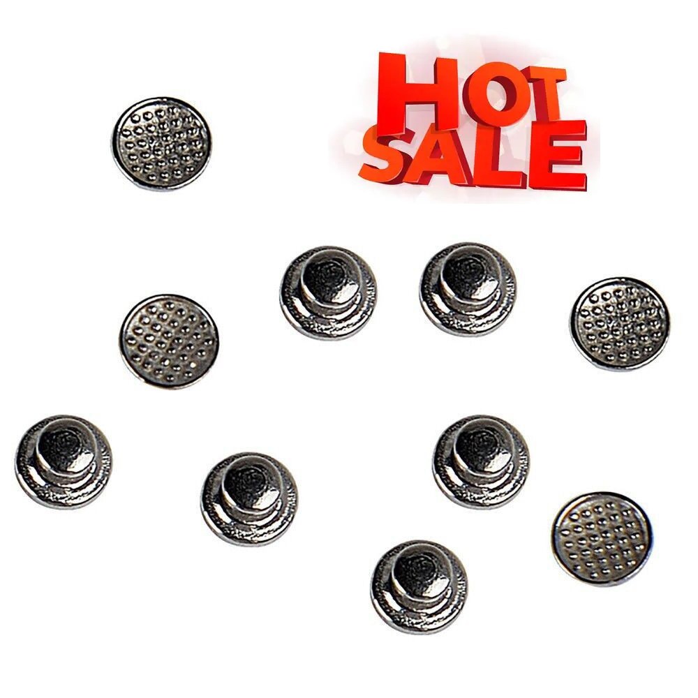 New Dental Orthodontic Round Lingual Button Bondable Type 10Pcs/Kit
