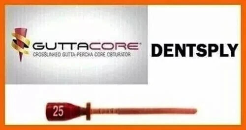 GUTTACORE OBTURATORS SIZE #25 PACK OF 30 OBTURATORS TULSA DENTAL FREE SHIPPING