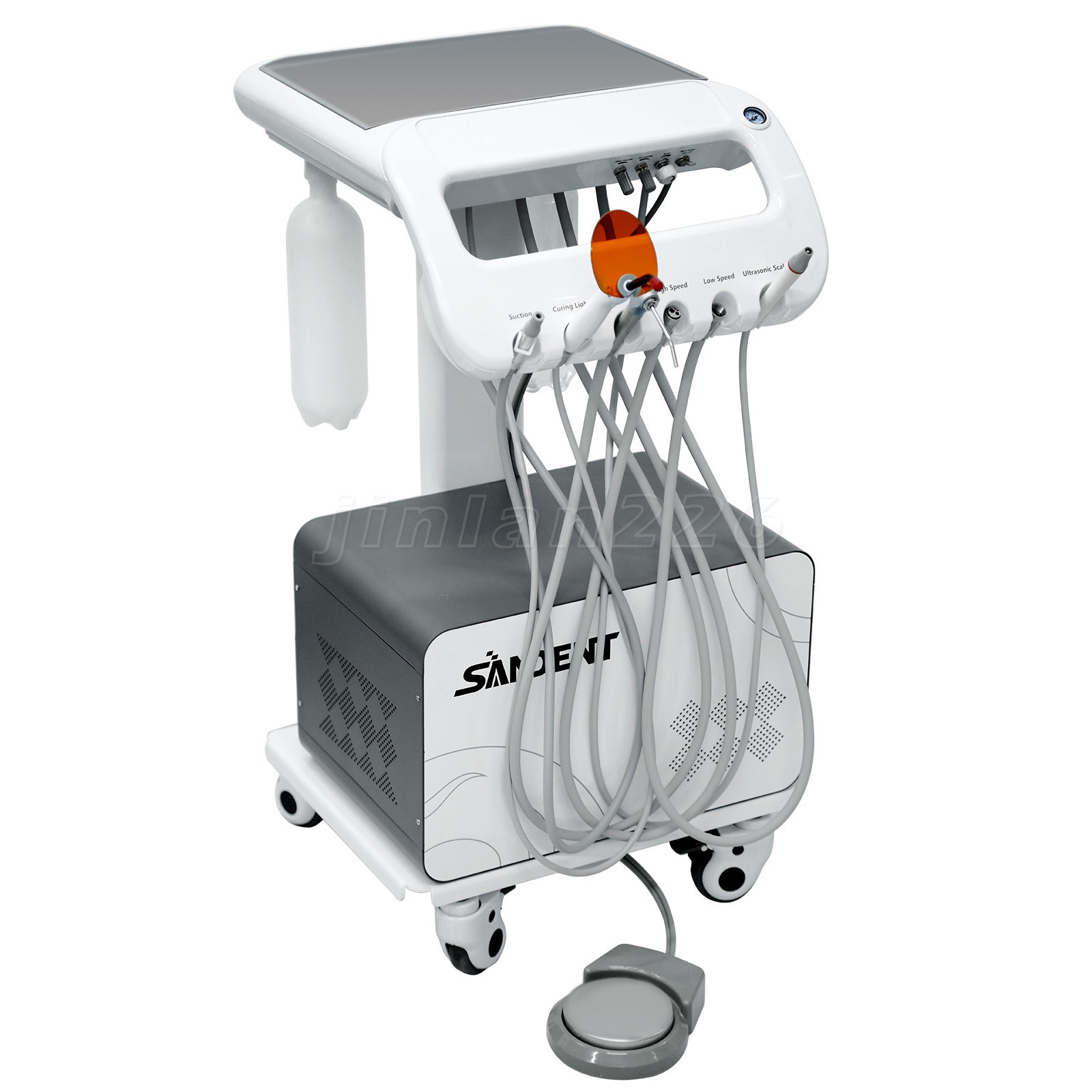 Portable Mobile Dental Delivery Unit System Air Compressor Strong suction FDA&CE