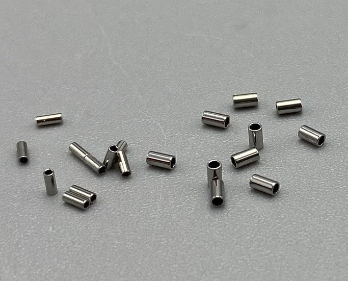 Dental Orthodontic Crimpable Hook Stop tube Mini Stops Bracket Stopper 0.5/0.8mm