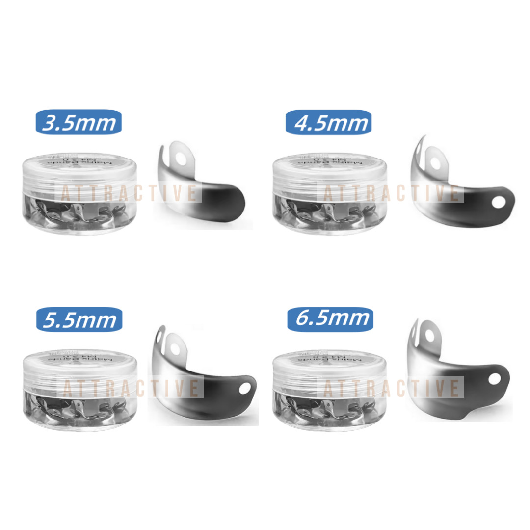 Dental Matrix Bands Ring Sectional Matrice Clamp Fit Palo dent V3 System