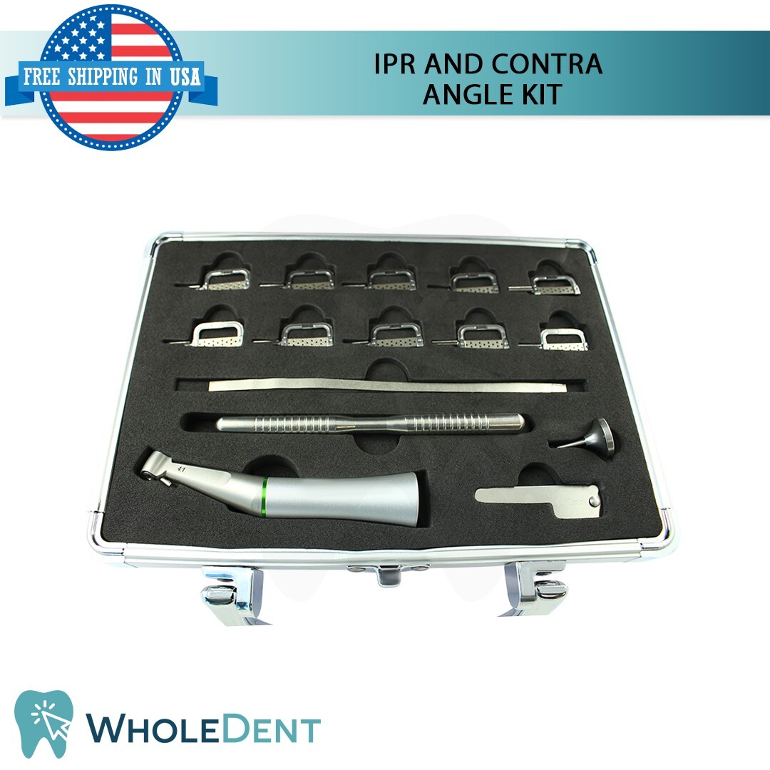 IPR And Contra Angle Kit E Type Handpiece 0rthodontic Dental Interproximal Strip