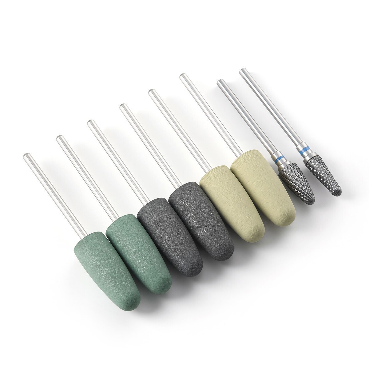 100Pc Dental Infusor Applicator Delivery Tips Pre-Bent Metal Brush End 19G