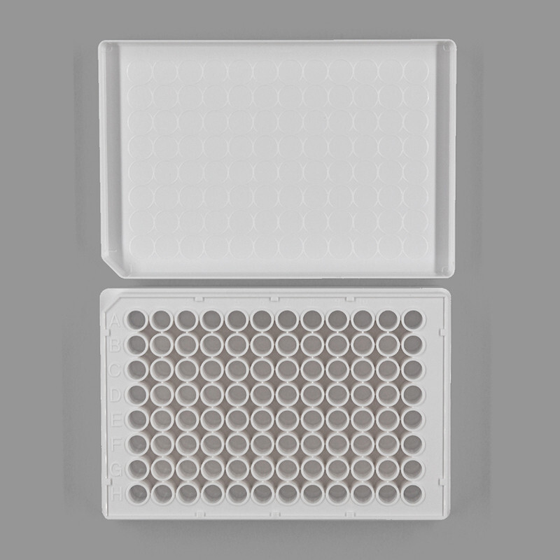 96-Well White Opaque Plates TC-treated 10pcs/box fit for Most Microplate Readers
