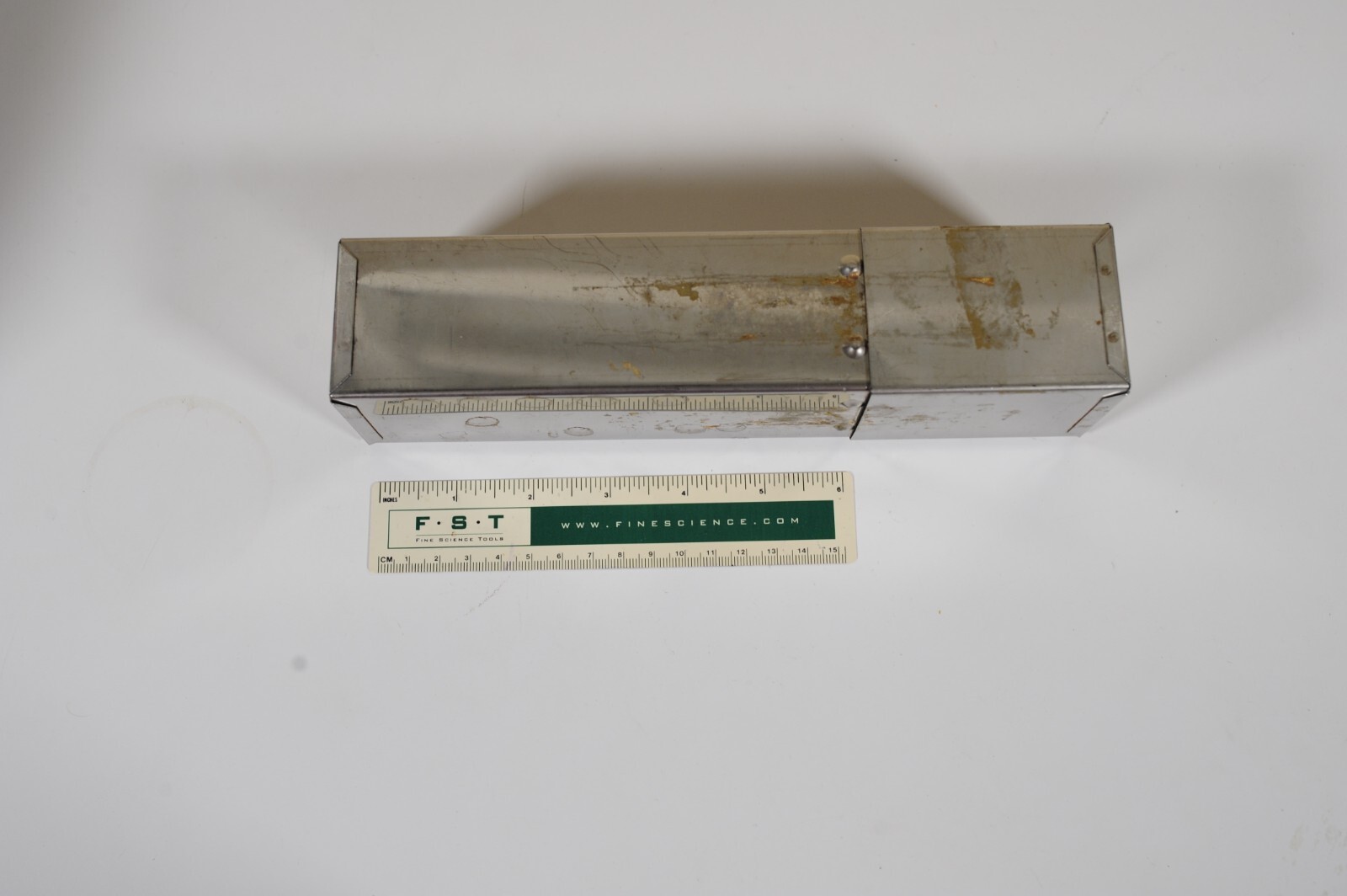 Stainless Steel Square 9″ Pasteur Pipet Can Sterilizing Box Canister