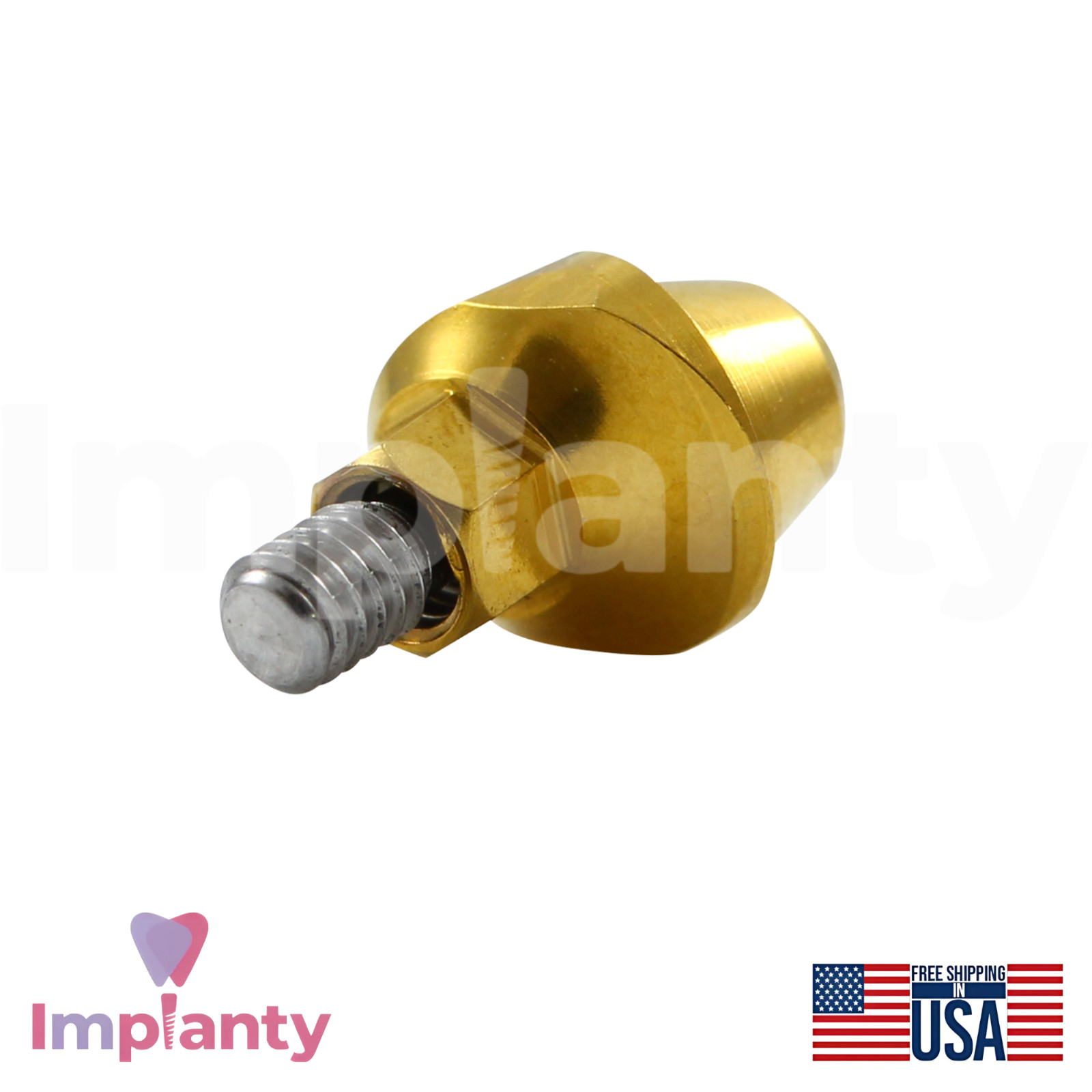 GDT Angulated Multi Unit 1.6 Dental CAD/CAM Set 17° Ø4.9mm Int Hex 2.42mm