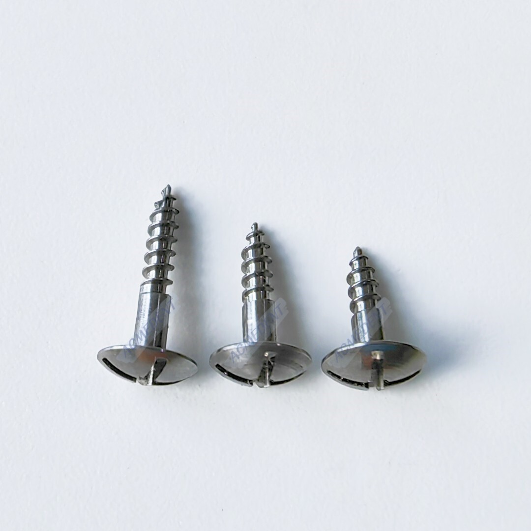10Pcs Dental GBR Thread Tent Screw Guide Bone Regeneration Membrane Half Screws