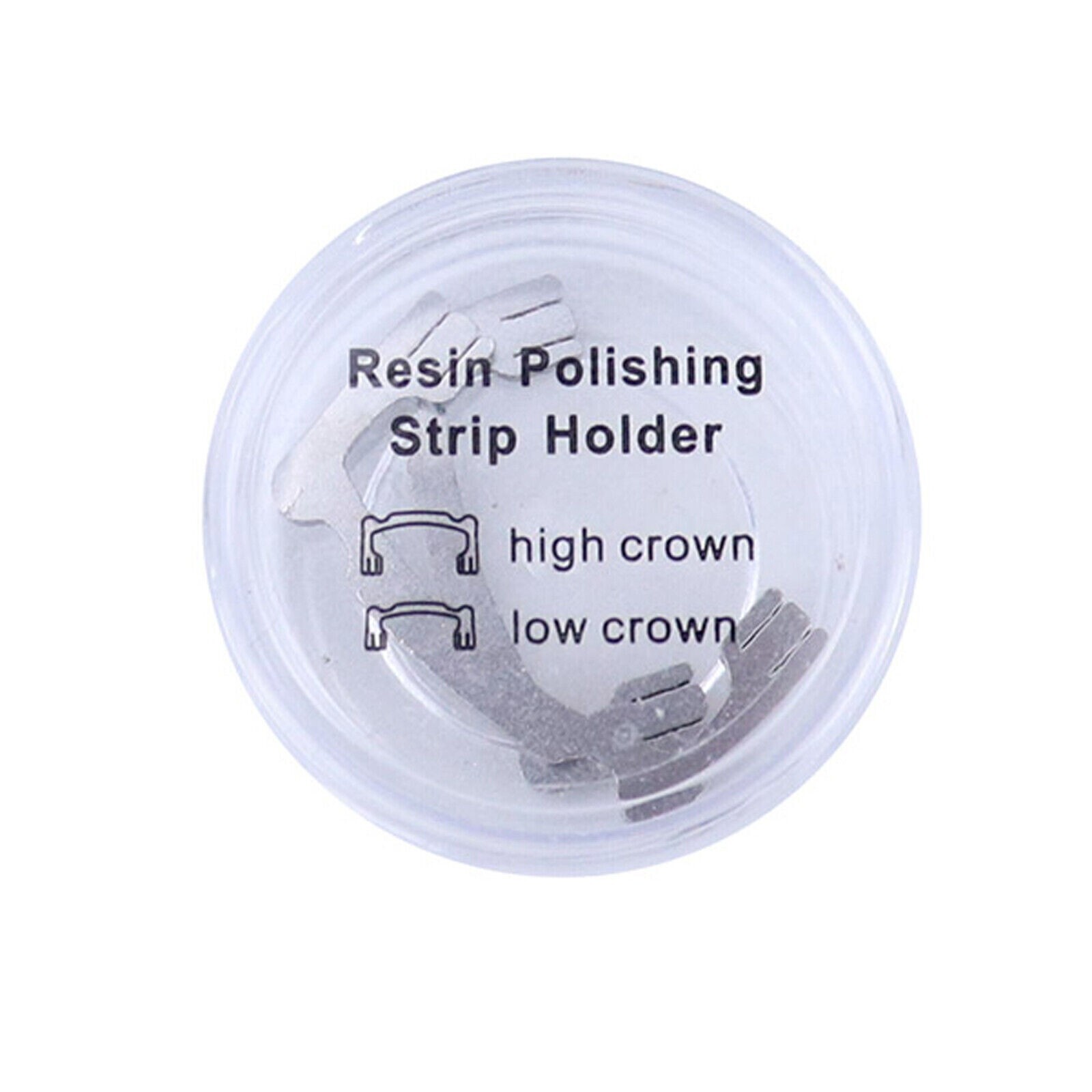 2 Pcs Dental Resin Sanding Finishing Strip Polishing Strip Holder High + Low