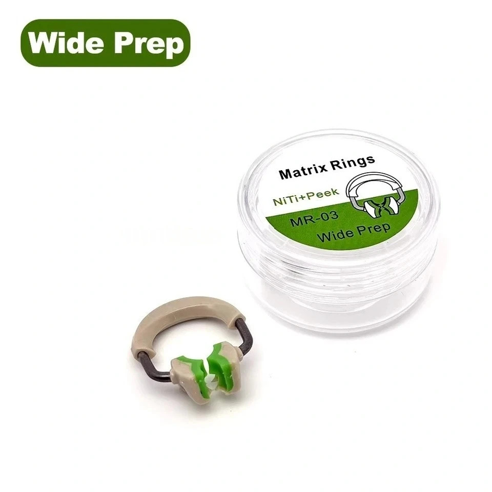 3D Separator Dental Matrix Bands Rings Clamp Clip Titanium Matrices Fit Garrison