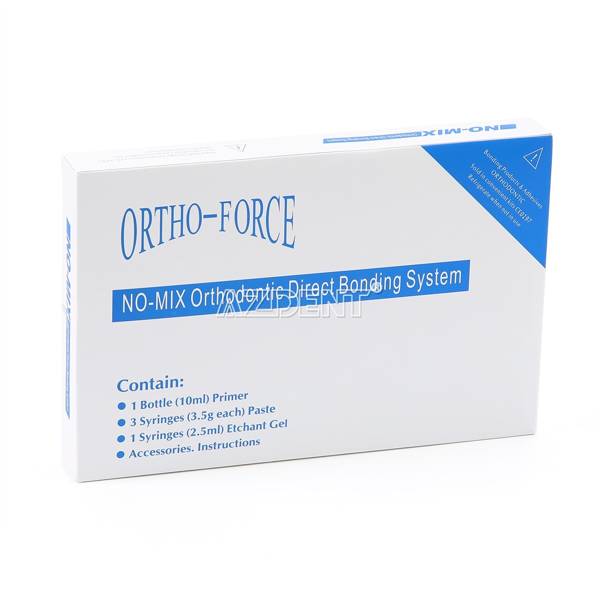 No-Mix Orthodonti Adhesive Kit with Primer Paste & Aid Ethant Gel 35 Brushes