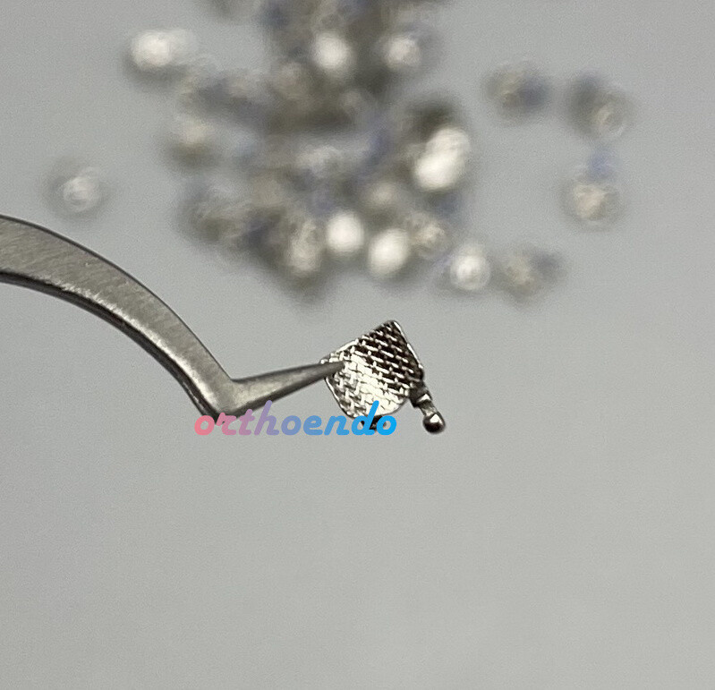 20Pcs=1 Set Dental Orthodontic Brackets Braces Metal Mini Roth/MBT 022 345 Hooks