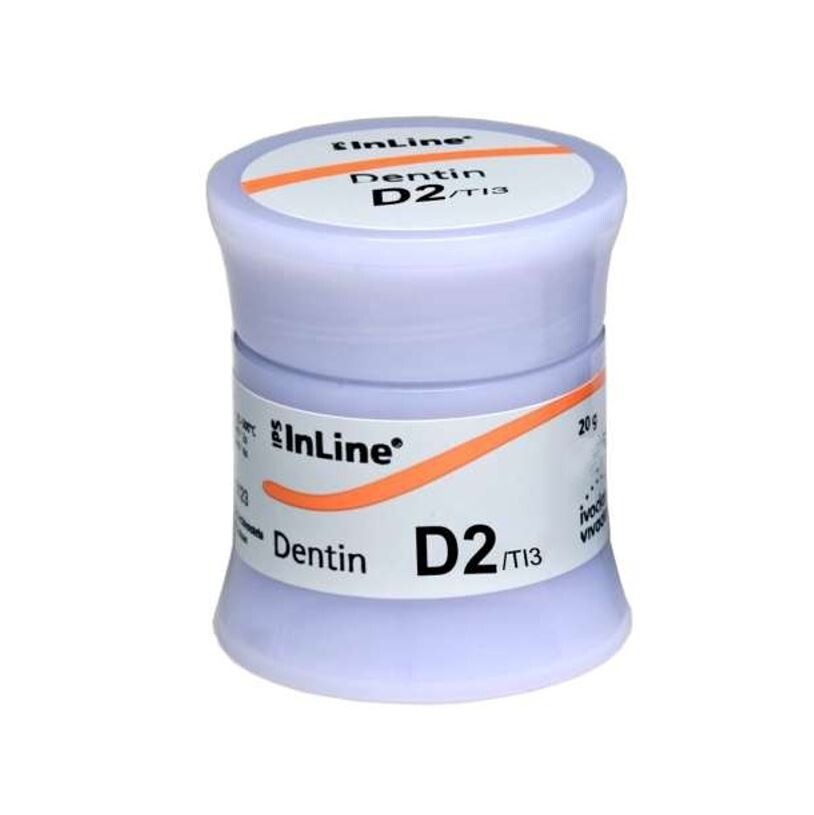 *1-Pack* Ivoclar Vivadent IPS InLine Dentin A-D D2 Refill 20g Powder 593239