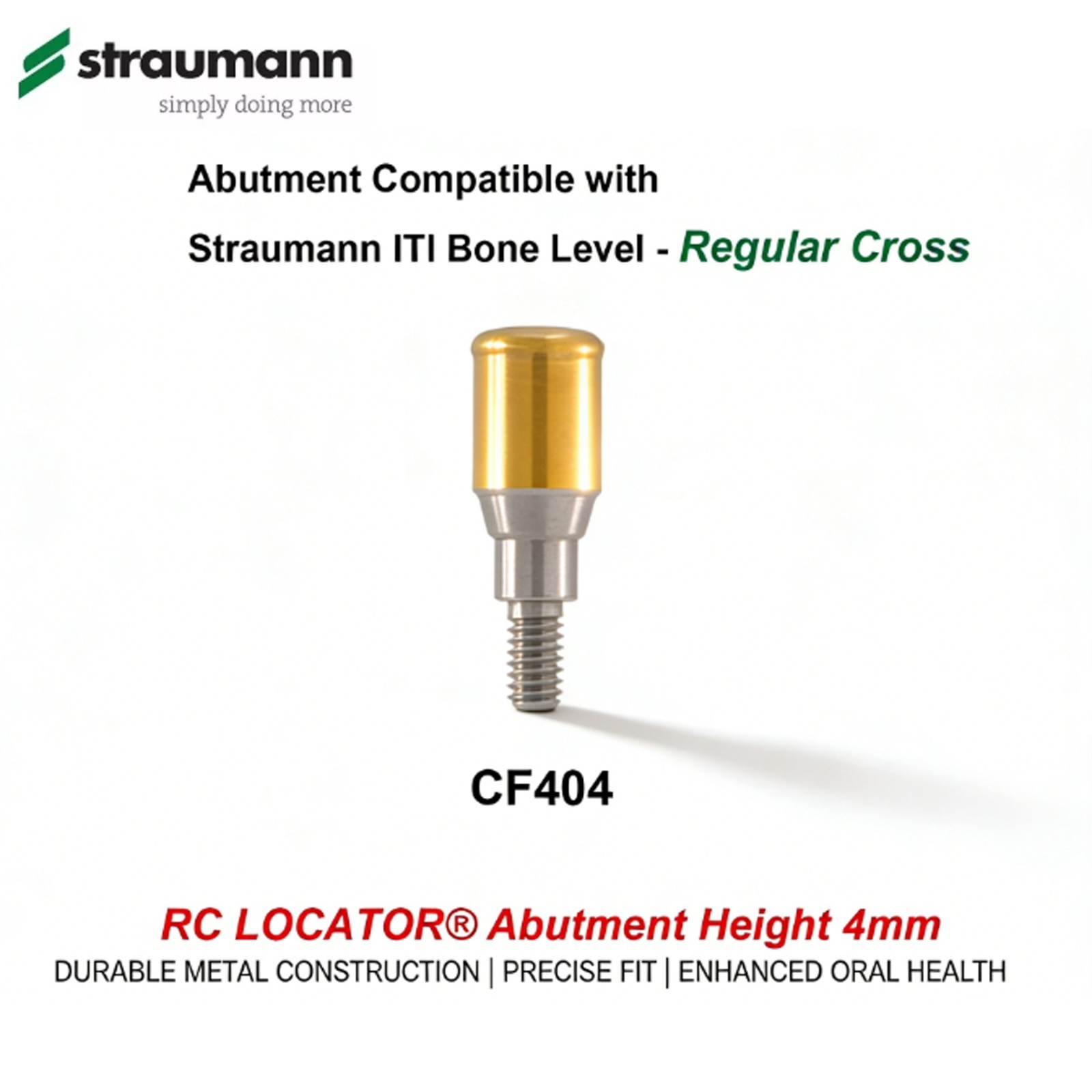 Locator Abutment Fit Straumann Bone Level Compatible Zest Locator Legacy Anchor