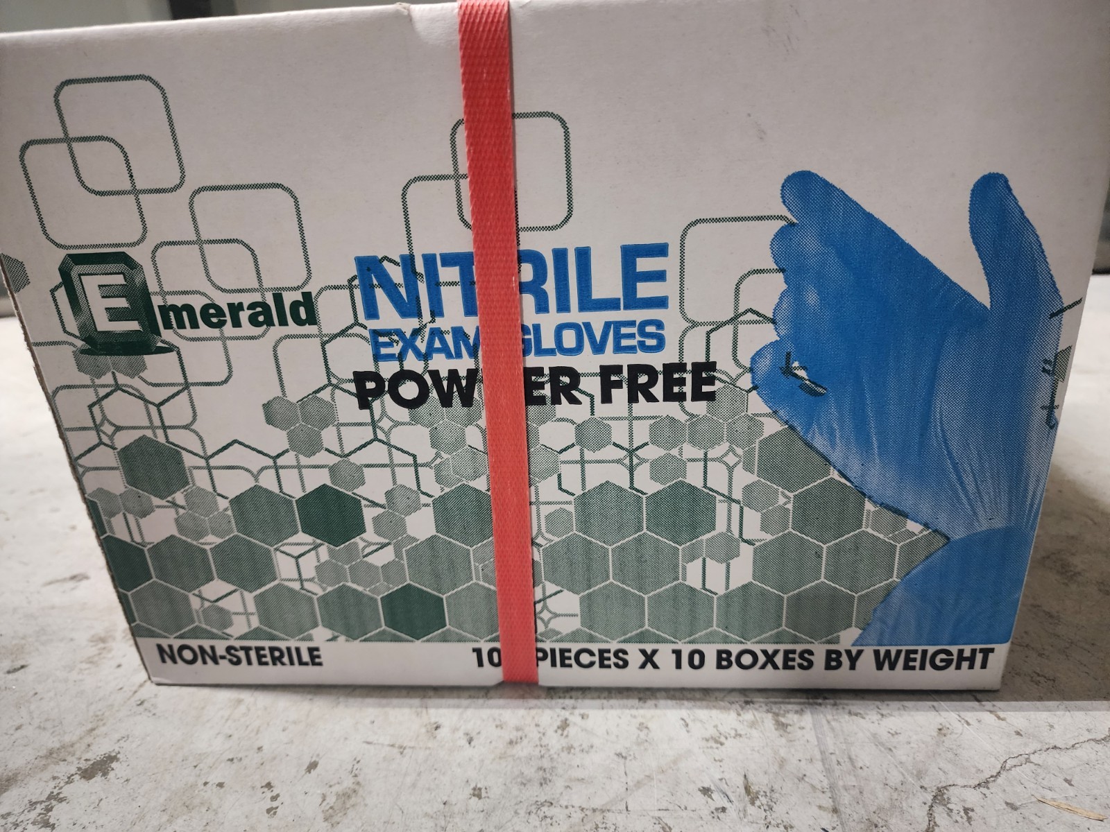 Emerald Nitrile Exam Gloves,Samll #5800