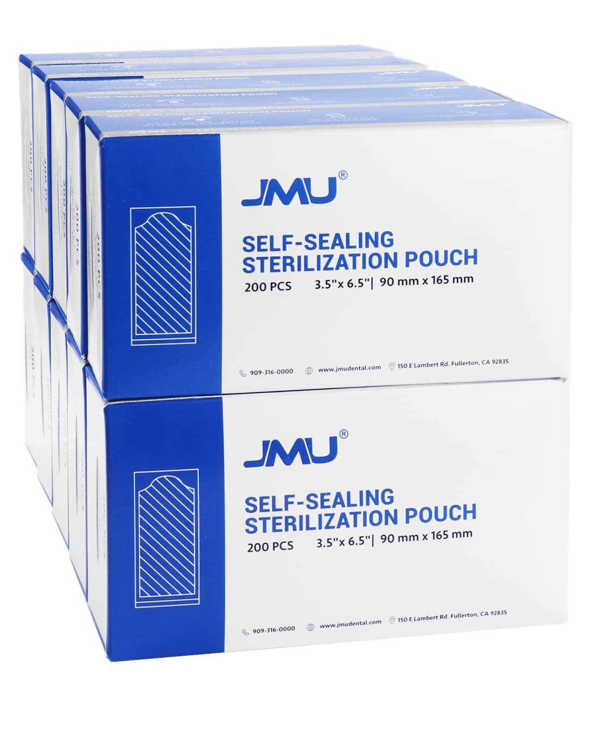 2000PCS/Case Medical Dental Self-Sealing Sterilization Pouches With indicators