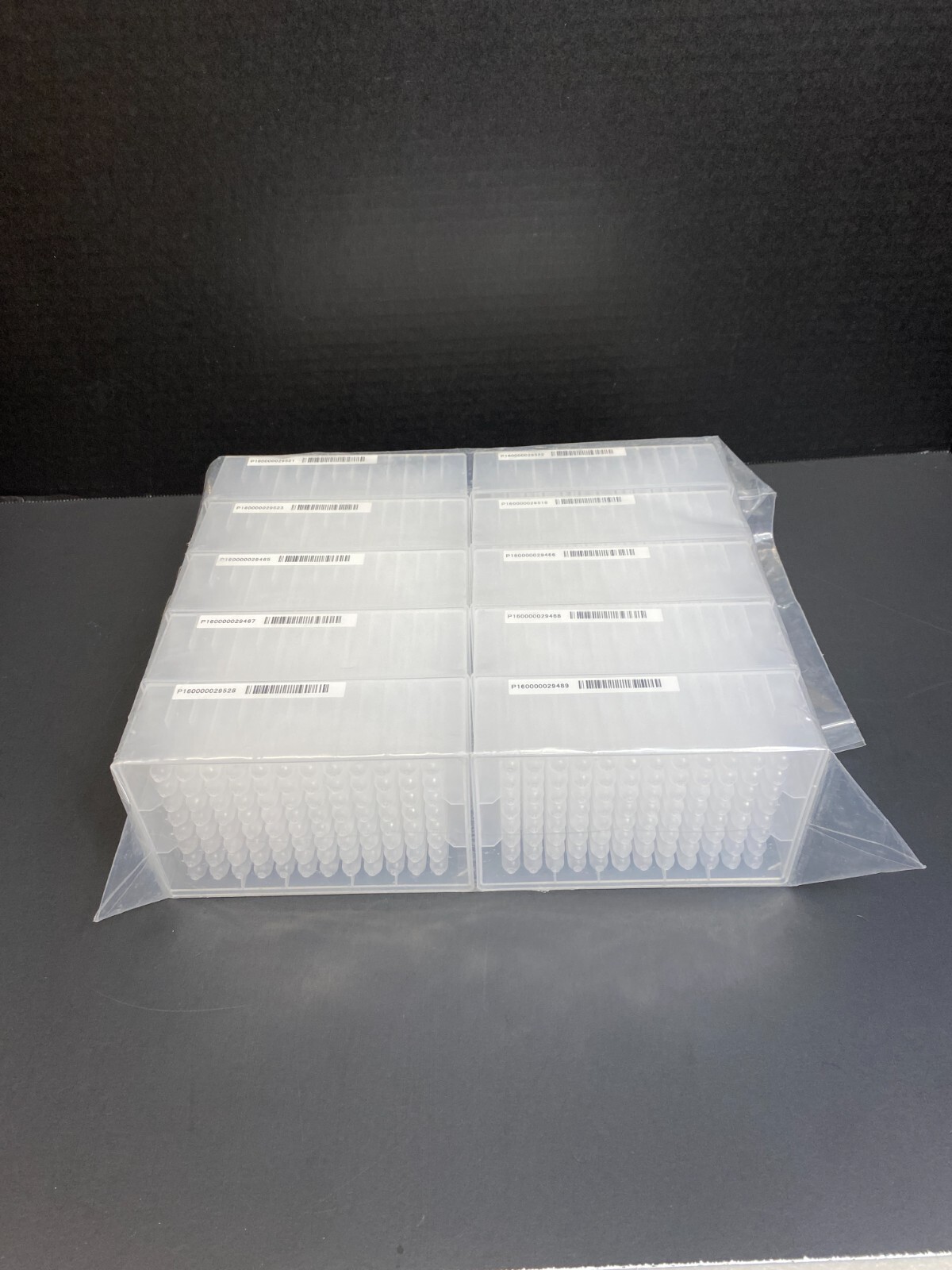 Thomas Microplate 96 Well 2 ml Deep Well Barcoded Total of 40 Plates