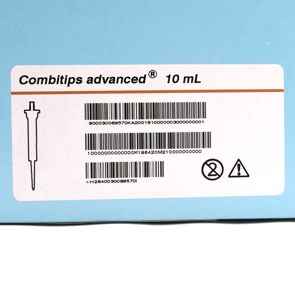 (100 pcs) NEW Eppendorf 0030089570 Combitips Advanced 10mL Pipette Tips (Orange)