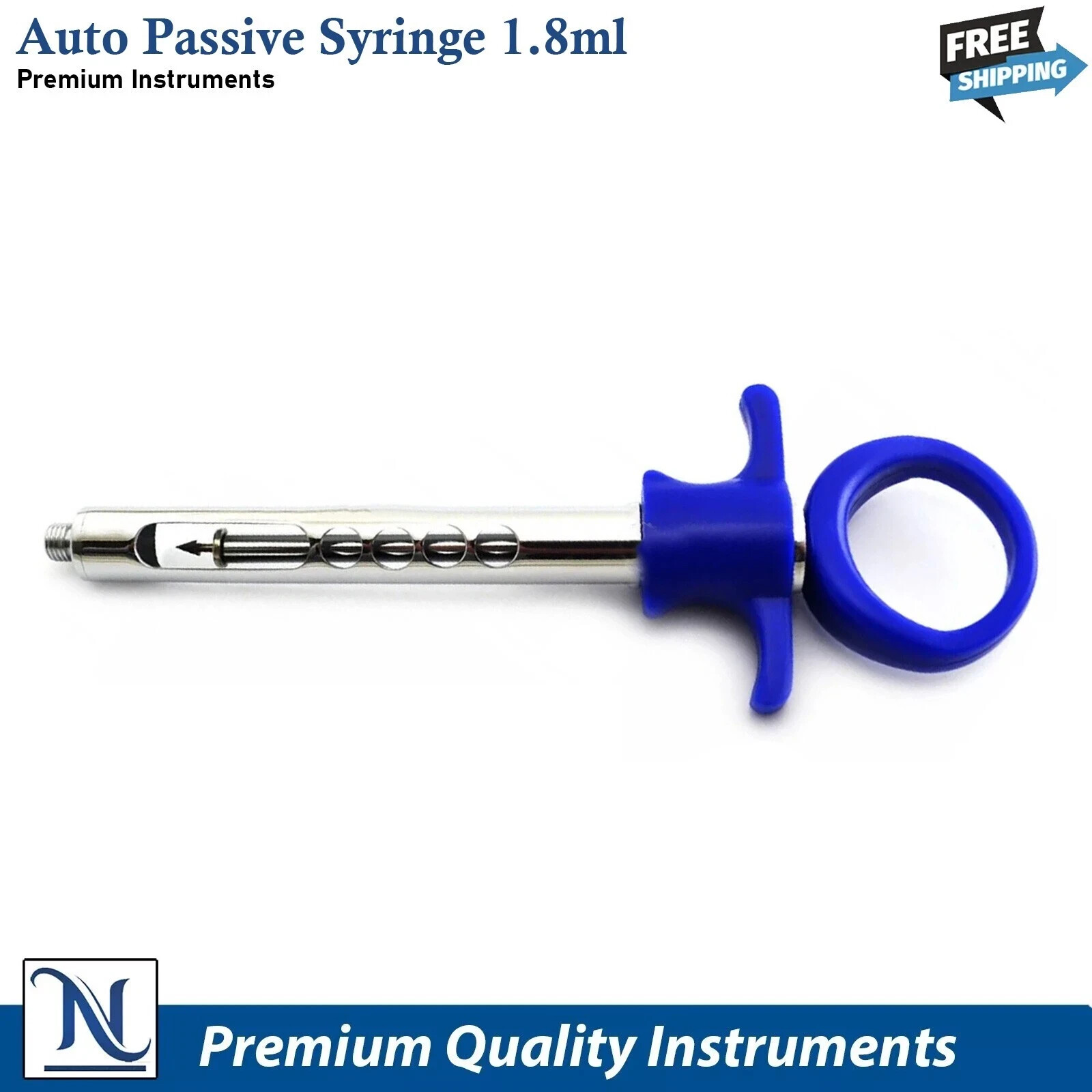 Auto Passive 3Pcs Syringes Injection Capsule Aspirating Dental Local Anesthesia