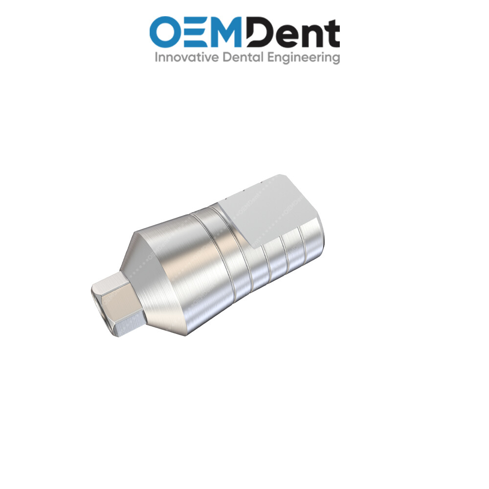 Straight Prosthetic Wide Platform – SGS® Int Hex 2.42mm Compatible
