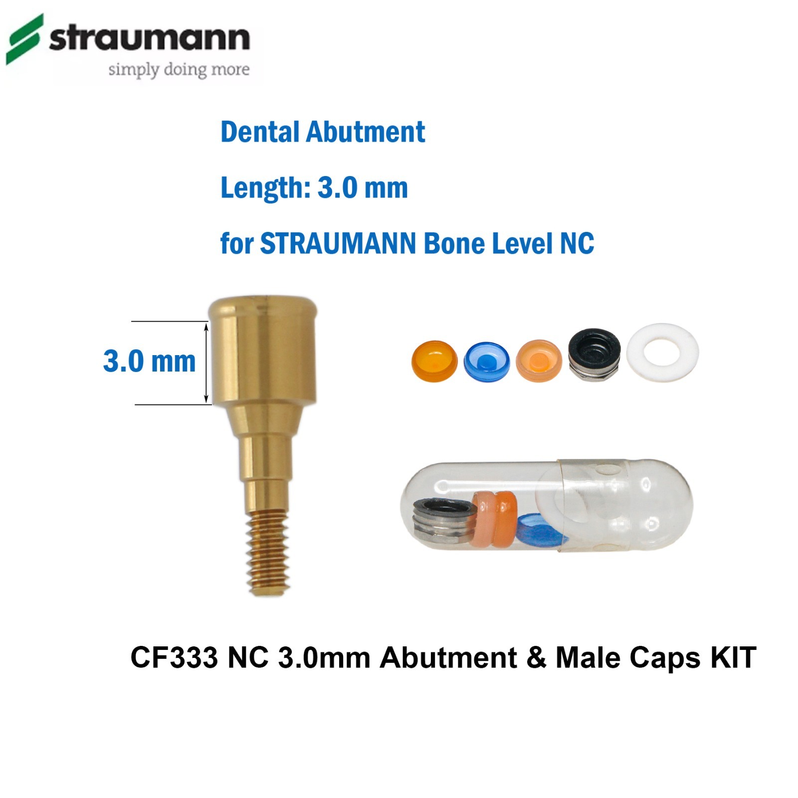 Locator Abutment Fit Straumann Bone Level Compatible Zest Locator Legacy Anchor