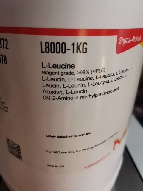 L8000Sigma-AldrichL-Leucine Open Bottle