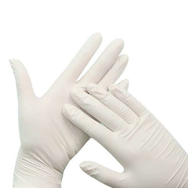 House Brand Latex Gloves, Powder-Free, Non-Sterile, Small, 100/Bx