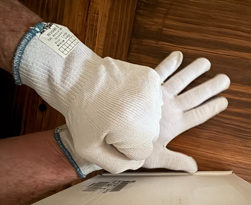 Scepter™ Sterile M321 cut resistant glove liners Cut Level 4 Sterile -10 Pairs