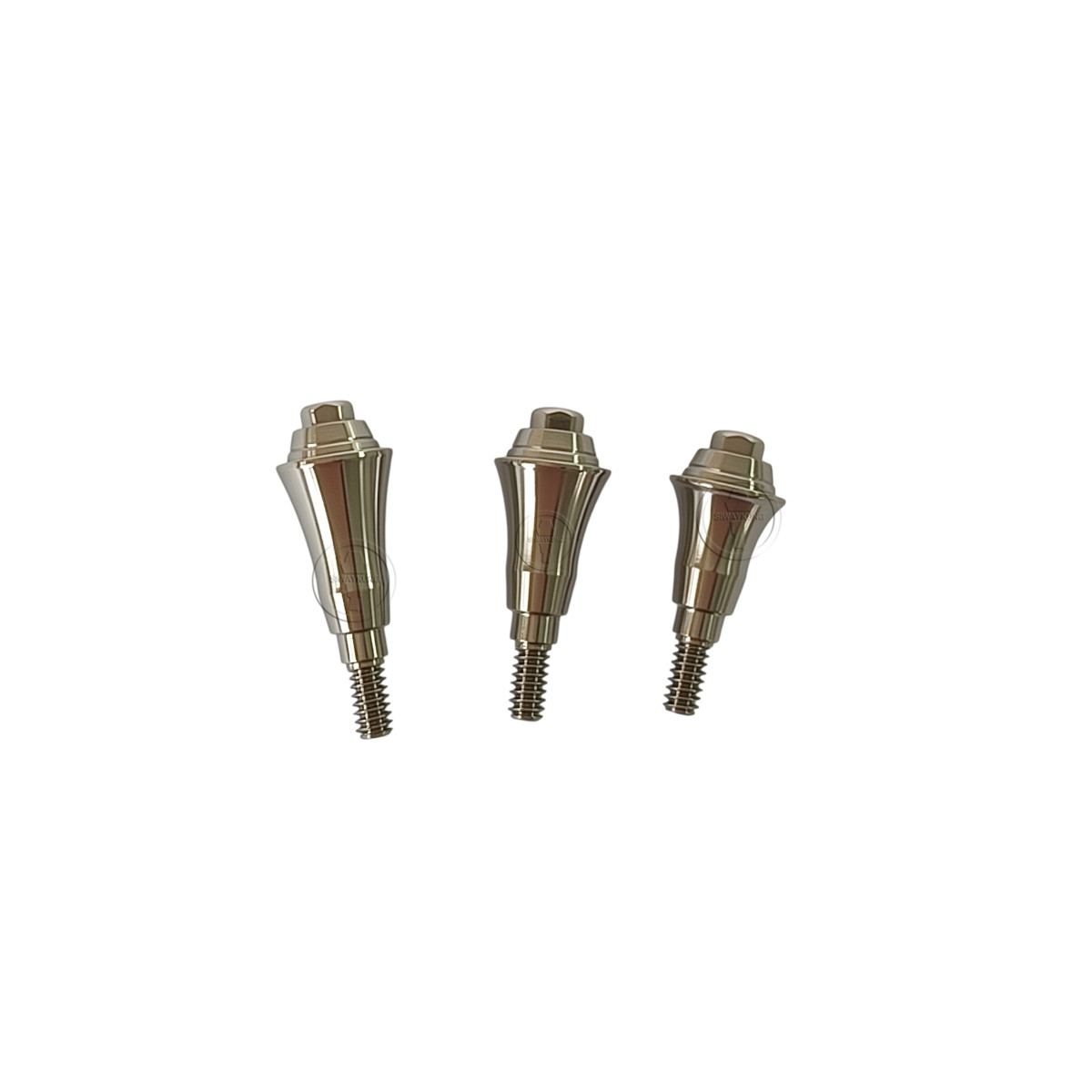 5 pcs Multi unit Straight abutment fit to Neodent GM platform D4.8 GH0.8-5.5mm