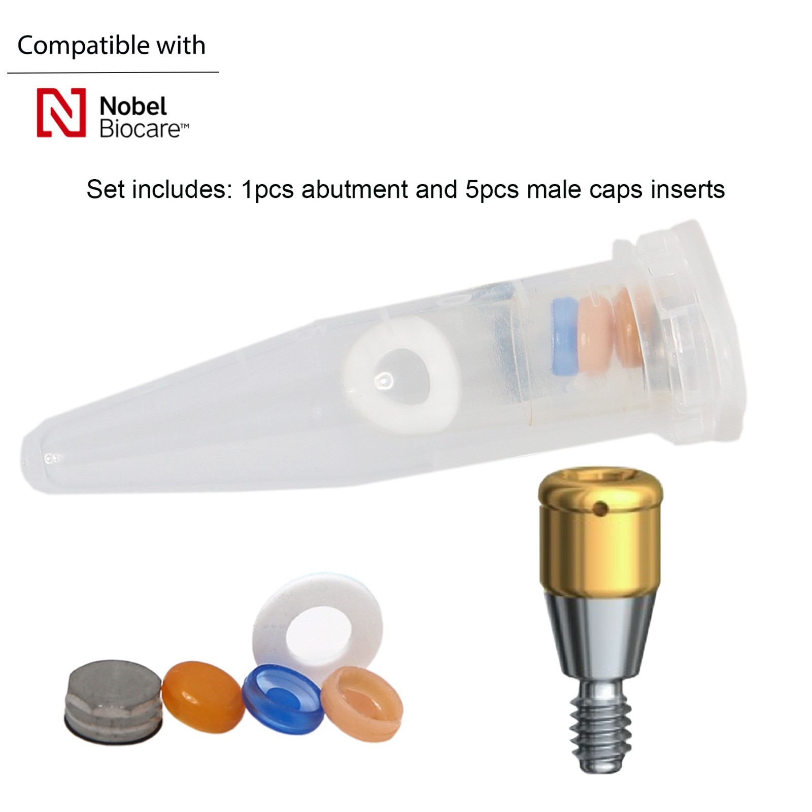 US Zest Locator Anchor Abutment Compatible NobelActive Conical Connection NP/RP