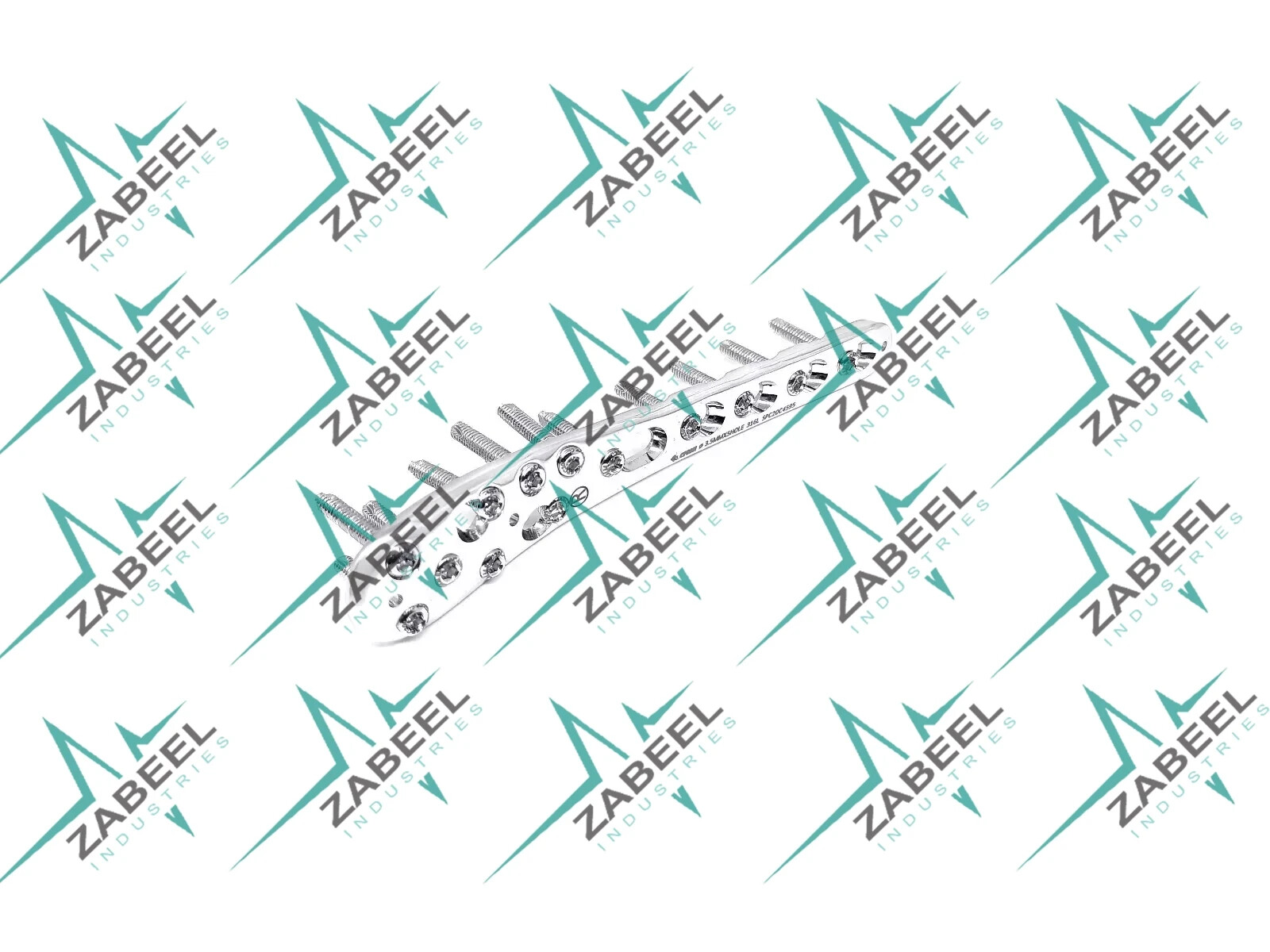 Medial Distal Tibia 3.5 mm Locking Plate w/o Tab Set of 14 Pcs Veterinary By ZI