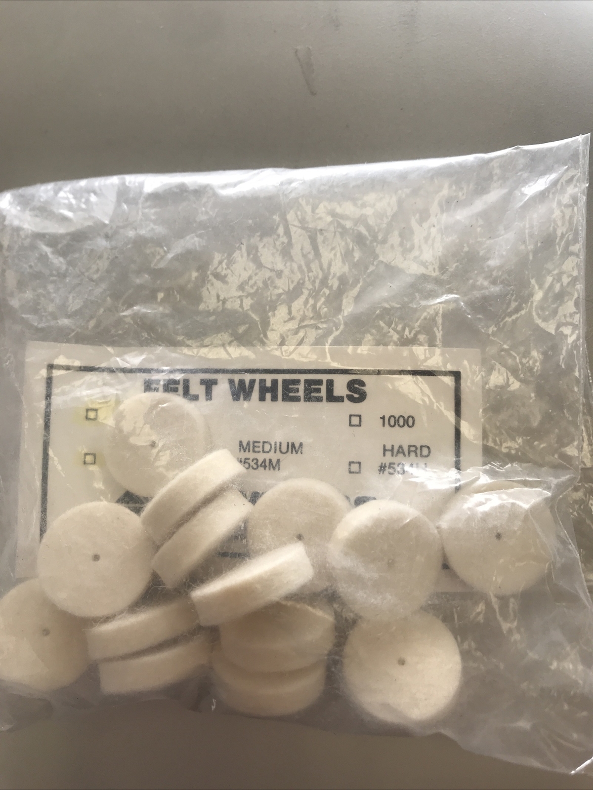 keystone felt wheels soft #534S Qty 16