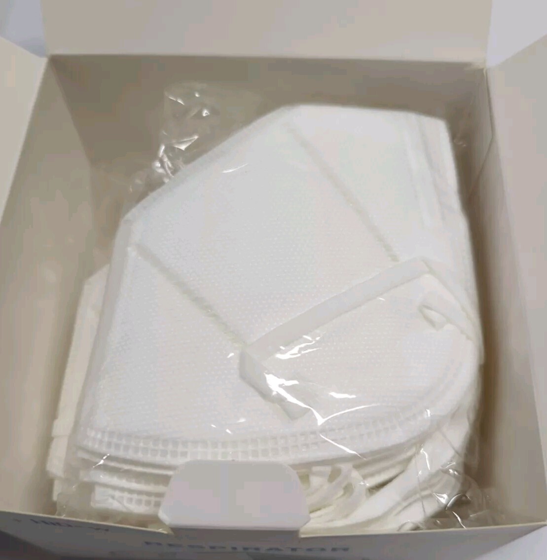 Hidow KN95 20 count Elastic ear loops respiratory dust mask
