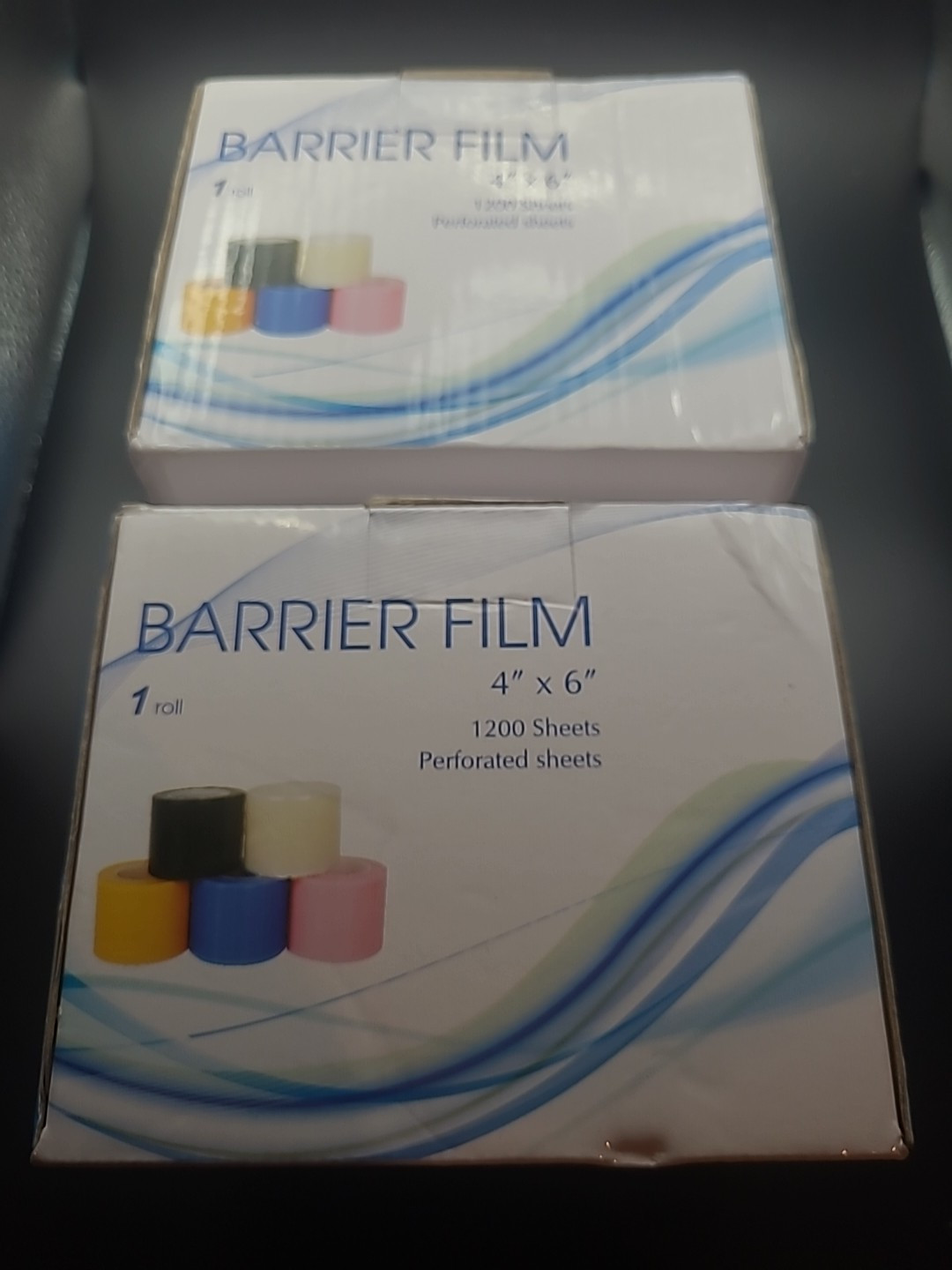 2 X Barrier Film 4″X6″ PERFORATED SHEETS DENTAL, MEDICAL, TATTOO, 1200 Per Box