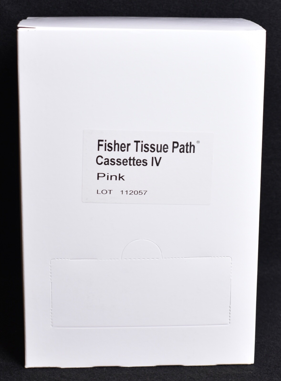 250 Count Fisherbrand Tissue Path Macrocasettes Cassettes IV Pink