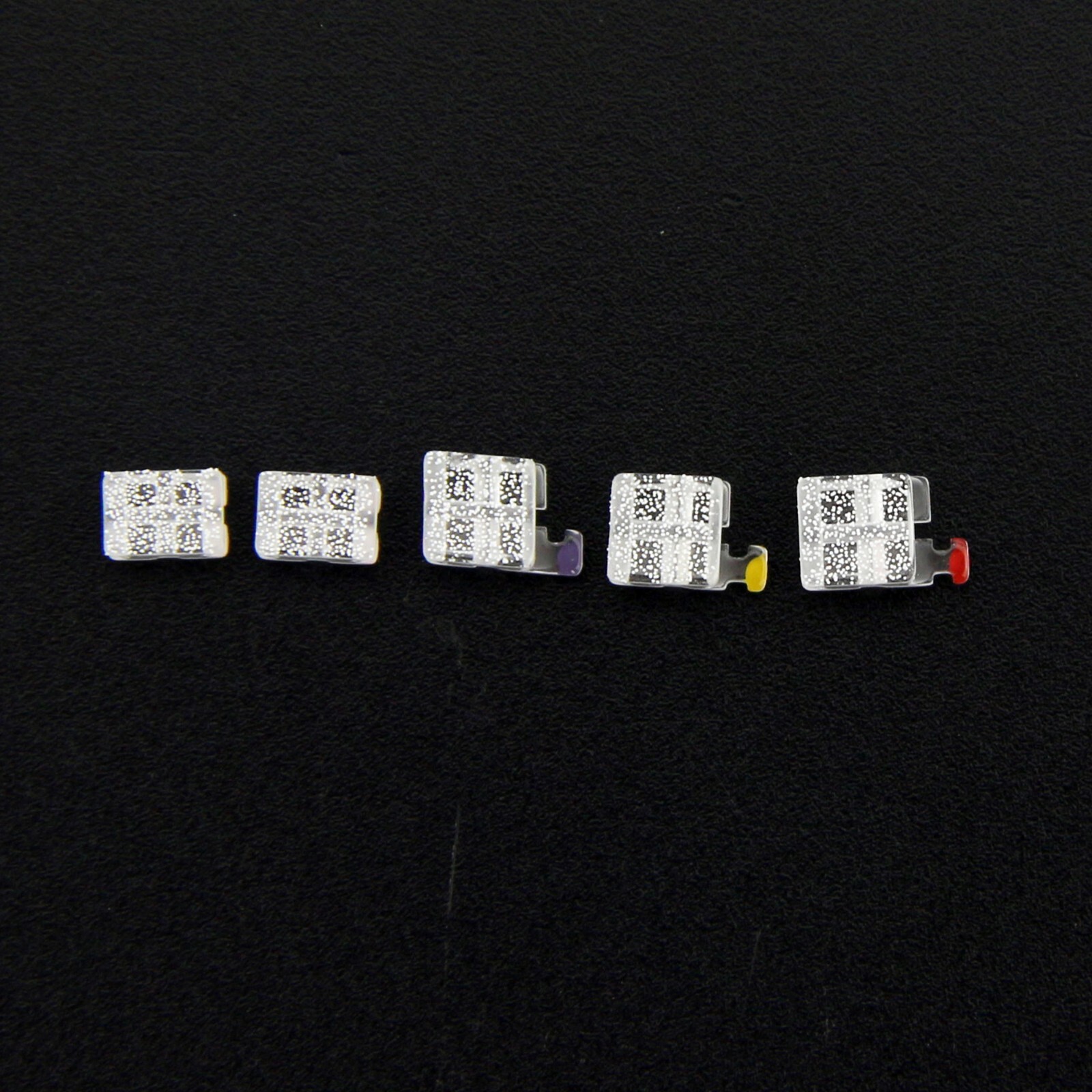 10X STAR ABSOLUTE Orthodontic Ceramic Sapphire Bracket Monocrystalline Roth 022