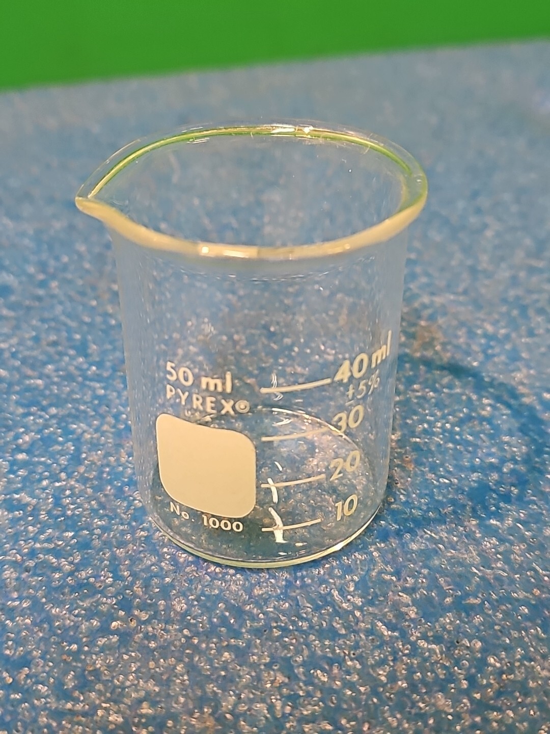PYREX 1000 Glass Lab Beakers – 50 mL No. 1000 | Pyrex 1000-50 Griffin Low FORM